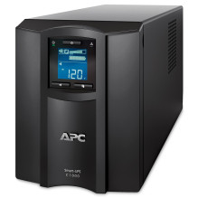 APC Smart-UPS C, linijinis interaktyvus, 1000 VA, bokštas, 230 V, 8 x IEC C13 lizdai, „SmartConnect“ prievadas, USB ir n