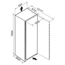 Šaldiklis LIEBHERR FNe 5207