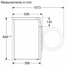 Skalbyklė BOSCH WGG244RFSN