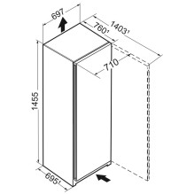 Šaldiklis LIEBHERR FNc 6625