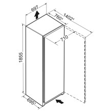 Šaldiklis LIEBHERR FNc 7227