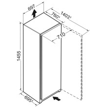Šaldiklis LIEBHERR FNa 6625