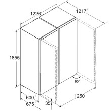 Šaldytuvas LIEBHERR XRFsf 5240