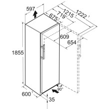 Refrigerator LIEBHERR SRBstc 529i