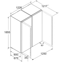 Refrigerator LIEBHERR XRFsd 5220