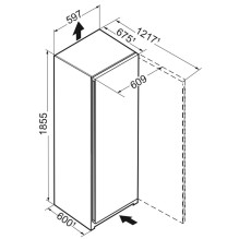 Šaldytuvas LIEBHERR RBbsc 528i