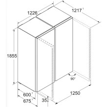 Refrigerator LIEBHERR XRFsf 5225