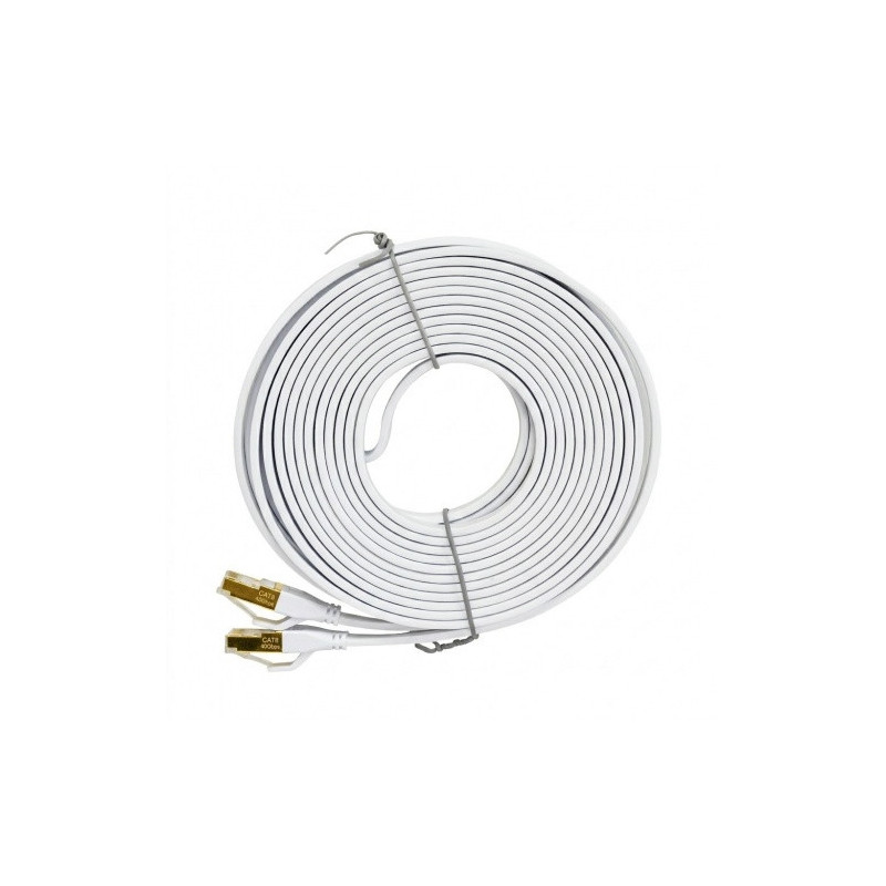 CAT8 LAN plokščias ekranuotas S / STP jungiamasis laidas, 40 Gbps, 2000 MHz, 5,0 m, PNI