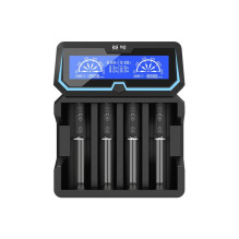 XTAR X4 ličio jonų 18650 akumuliatorių įkroviklis