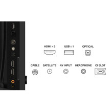 TV Set, TCL, 32 ", Full HD, 1920 x 1080 pixels, Flat, 16:9, QLED, 32V5C