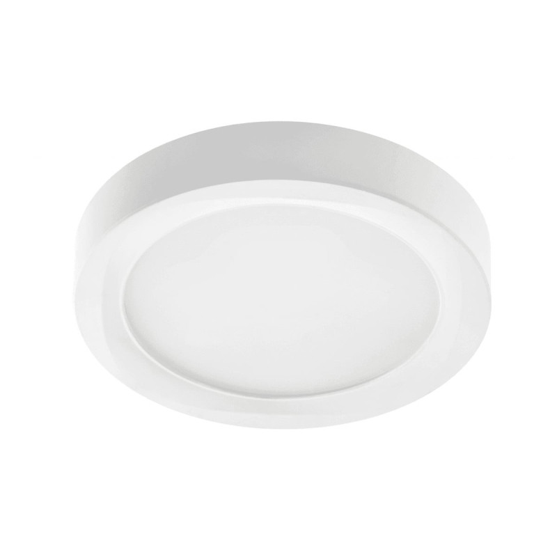 Ceiling lamp round white LOUIS LED (6W, 480lm, 4000K) GTV LD-LSNO06W-NB