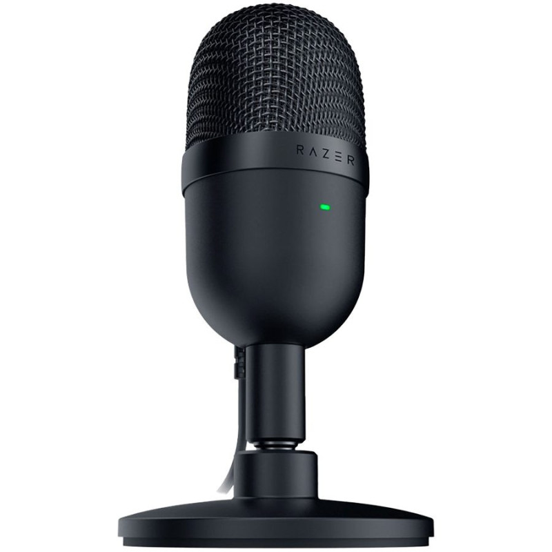 Razer Seiren V3 Mini – juodas, itin kompaktiškas srautinis mikrofonas