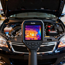 „Guide Sensmart E3“ terminio vaizdo kamera Grafitas 256 x 192 pikseliai Integruotas LCD ekranas 640 x 480 pikselių