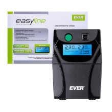 „Ever EASYLINE 650 AVR USB Line-Interactive“ 0,65 kVA 360 W