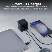 POWER ADAPTER 1XUSB-A / 1XUSB-C / WHITE 7806520 INTENSO