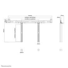SPEAKER ACC SOUNDBAR MOUNT / AWL29-750BL1 NEOMOUNTS SPEAKER ACC SOUNDBAR MOUNT / AWL29-750BL1 NEOMOUNTS