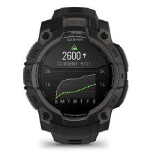 „Garmin Instinct 3 AMOLED“ 3,05 cm (1,2 colio) 45 mm Skaitmeninis 390 x 390 pikselių Jutiklinis ekranas Juoda GPS (palyd