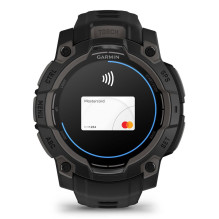 Garmin Instinct 3 AMOLED 3.05 cm (1.2") 45 mm Digital 390 x 390 pixels Touchscreen Black GPS (satellite)