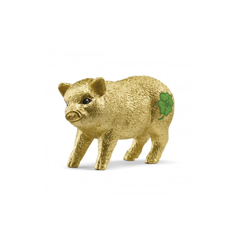 Kolekcionuojama figūrėlė - Schleich Ūkio pasaulis Laimingas auksinis kiaulė Riboto leidimo