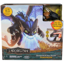 Žaislas - Spin Master Dreamworks Dragons Plasma Blast Nightfury Lights Sounds