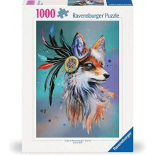 Dėlionė - Ravensburger 1000 Dvasinė Lapė 1000 Dalių Mistinė Aplinka
