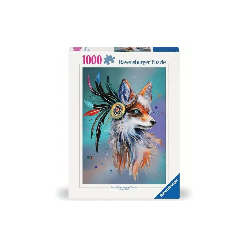 Dėlionė - Ravensburger 1000 Dvasinė Lapė 1000 Dalių Mistinė Aplinka