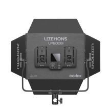 Apšvietimo įranga - Godox LP600Bi K3 dviejų spalvų LED šviesos panelė 3 šviesų rinkinys juodas