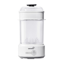 Grownsy bottle sterilizer with dryer (gray)