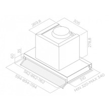 Hood ELICA BOXIN IX / A / 90 Hood ELICA BOXIN IX / A / 90