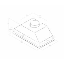 Hood ELICA ERA BL / A / 52