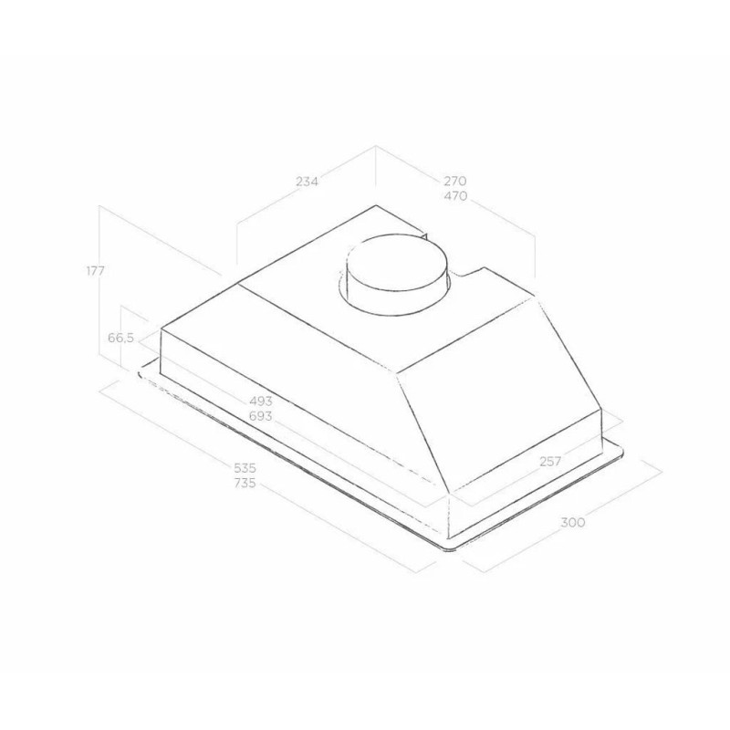 Gartraukis ELICA ERA BL / A / 52