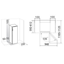 Šaldiklis GORENJE F4142PW Šaldiklis GORENJE F4142PW