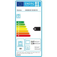 Stove ELECTROLUX LKG604012W