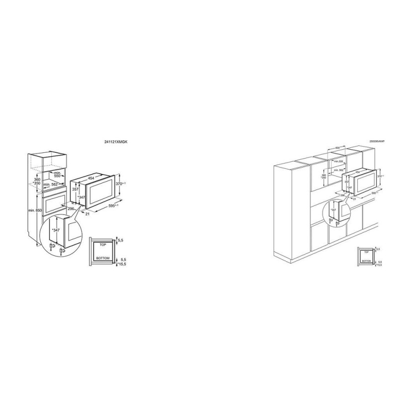 Microwave oven AEG TB6SM171DB