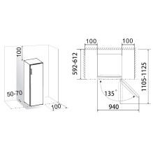 Šaldiklis GORENJE FN4172CW