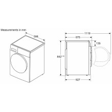 Džiovyklė BOSCH WRB247D0SN Džiovyklė BOSCH WRB247D0SN
