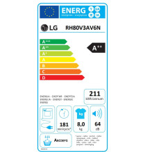 Dryer LG RH80V3AV6N