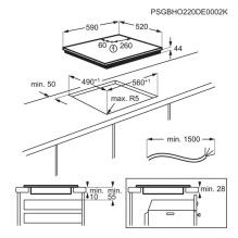Hob ELECTROLUX EIV64453