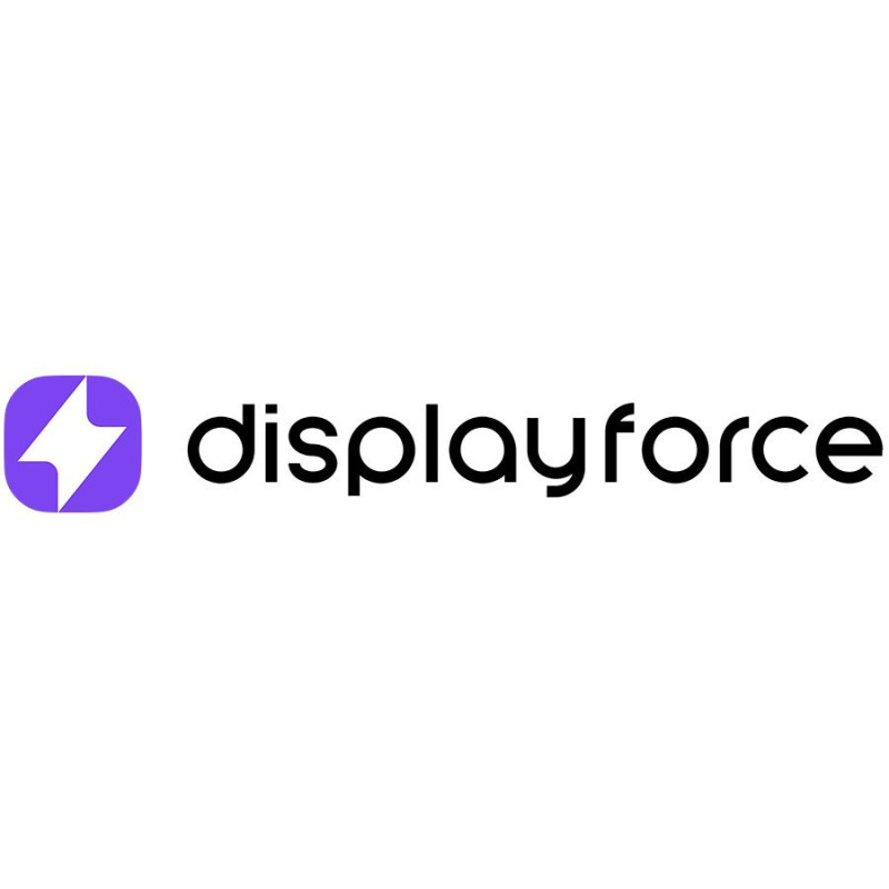 Displayforce PublicCloud TemplateEditor 12 months. Visual Tool to create dynamic templates with content generation, mult