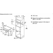 Orkaitė BOSCH CMG7241B1