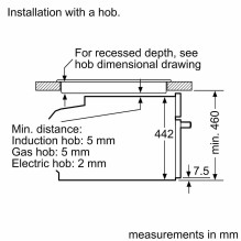 Orkaitė BOSCH CMG7241B1