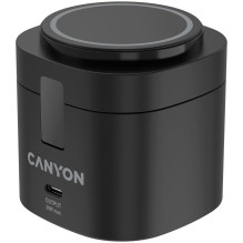 „Canyon 4 in 1“ belaidis įkrovimo stovas, maks. 30 W, dydis: 70 x 70 x 70,3 mm, svoris: 414 g, su 65 W įkrovikliu ir 1 m