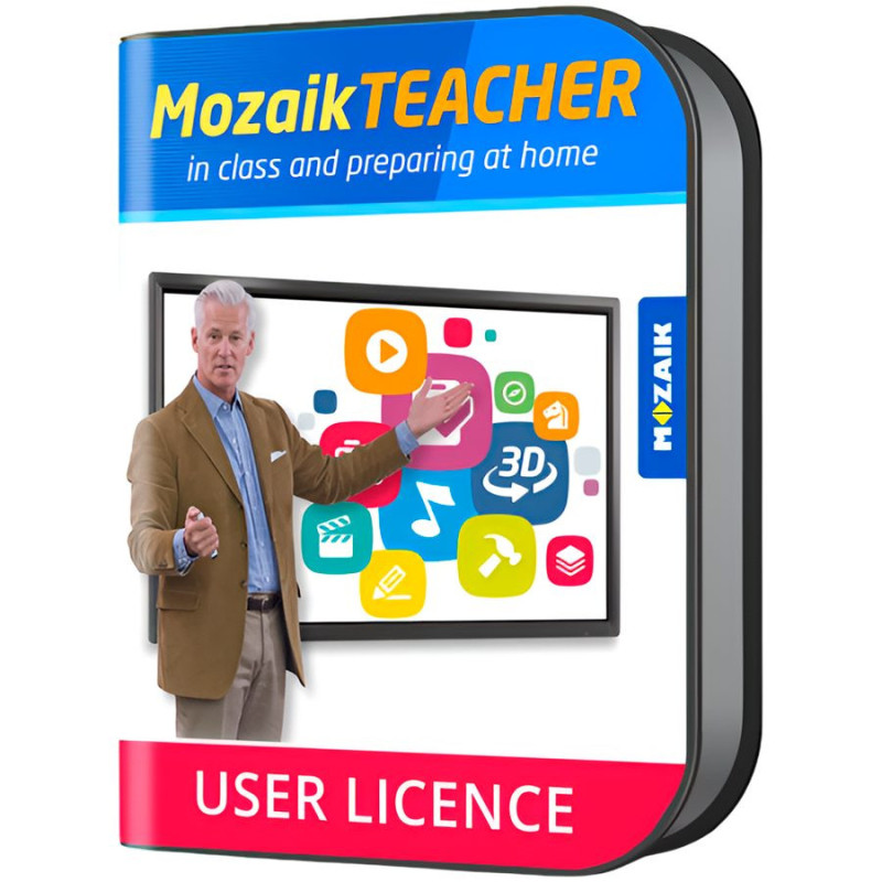 Mozaik TEACHER license for all platform, for one teacher, 1 year