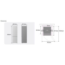 Refrigerator LG GBBS726BPY