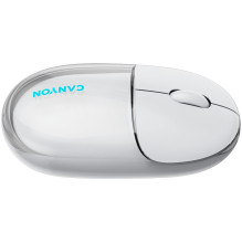 CANYON mouse OnClick 24 BT / Wireless Transparent / White