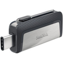 SanDisk - Ultra Dual Drive USB Type-C TM Flash Drive 16GB