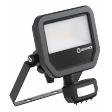 LED Floodlight with motion sensor (black, 17W, 4000K, IP65, 2400lm) Ledvance 4099854309526