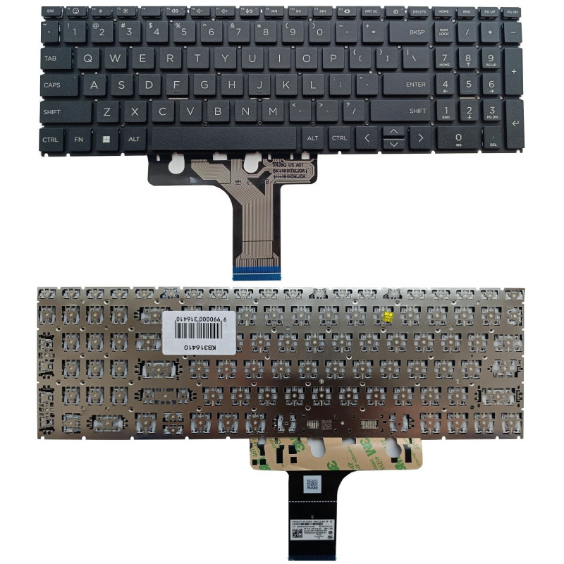 Klaviatūra HP 15-FC, 15-FD, US