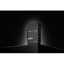 Switch, TELTONIKA, Switch type Unmanaged, 5xRJ-45 ports, RJ-45 Ports Type Gigabit Ethernet (10 / 100 / 1000), TSW1140000 Switch, TELTONIKA, Switch type Unmanaged, 5xRJ-45 ports, RJ-45 Ports Type Gigabit Ethernet (10 / 100 / 1000), TSW1140000