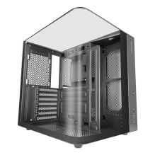 Kompiuterio korpusas - Mars Gaming MC-INFINIOLITE Midi Tower ATX, USB 3.2, Juoda